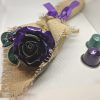 Dark purple everlasting rose beadsnpods
